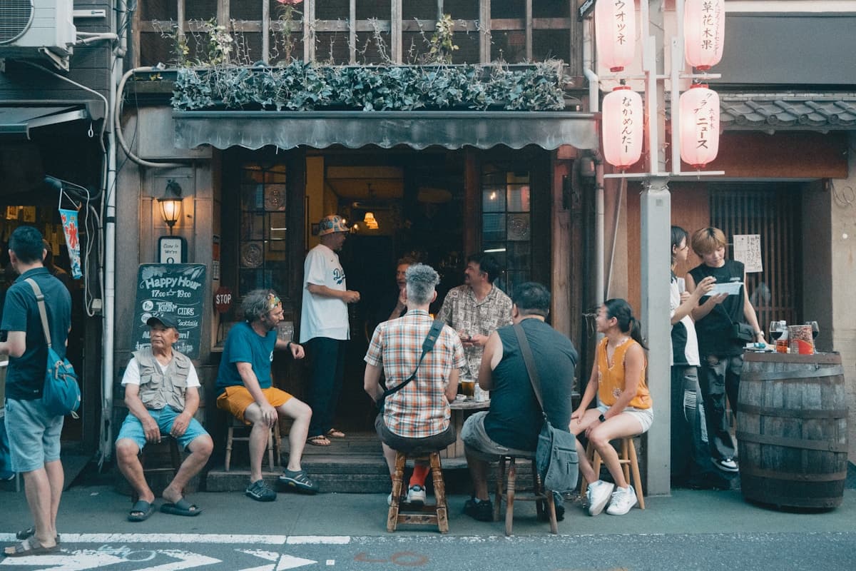 にぎわう祭りの風景